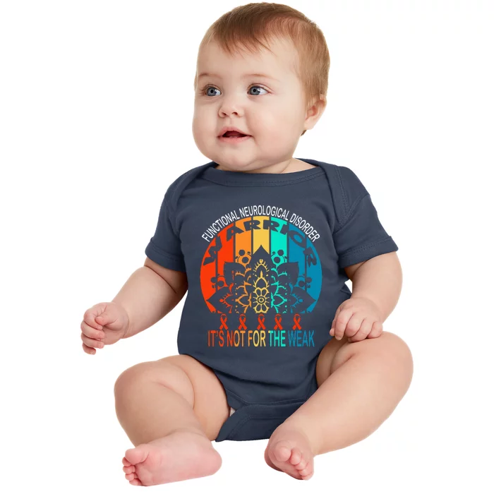 Functional Neurological Disorder Warrior Fnd Awareness Baby Bodysuit