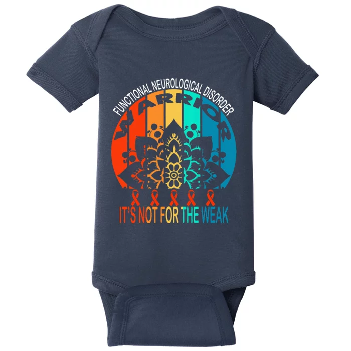 Functional Neurological Disorder Warrior Fnd Awareness Baby Bodysuit