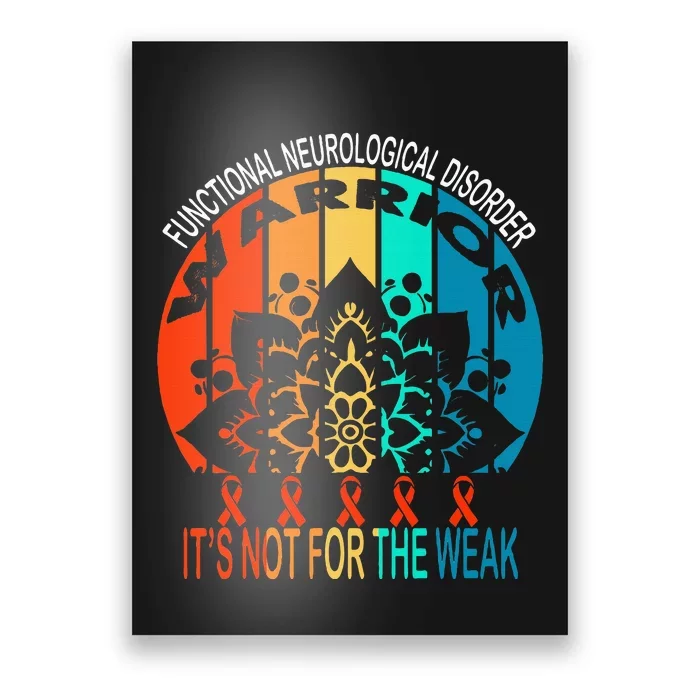 Functional Neurological Disorder Warrior Fnd Poster