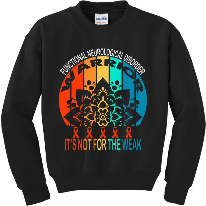 Functional Neurological Disorder Warrior Fnd Kids Sweatshirt