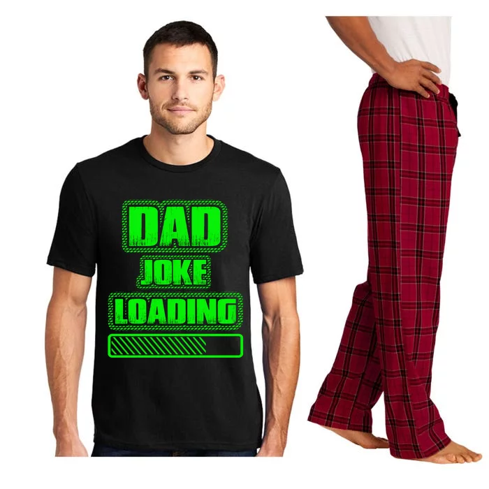 Funny Nerdy Dad Joke Loading Fathers Day Computer Geek Gift Pajama Set