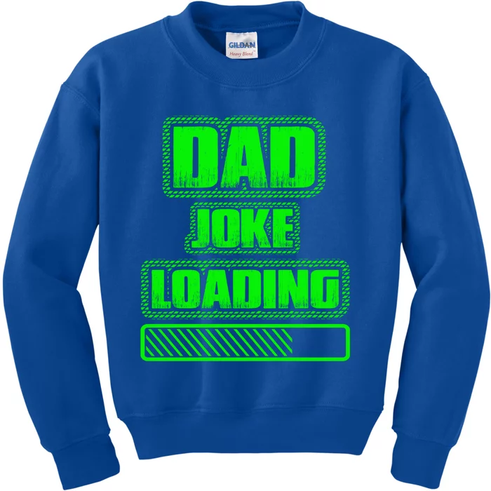 Funny Nerdy Dad Joke Loading Fathers Day Computer Geek Gift Kids Sweatshirt