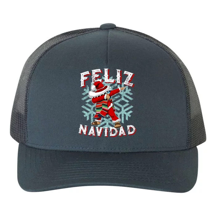 Feliz Navidad Dabbing Christmas Sombrero Great Gift Yupoong Adult 5-Panel Trucker Hat