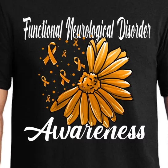 Functional Neurological Disorder Awareness Fnd Related Orang Gift Pajama Set