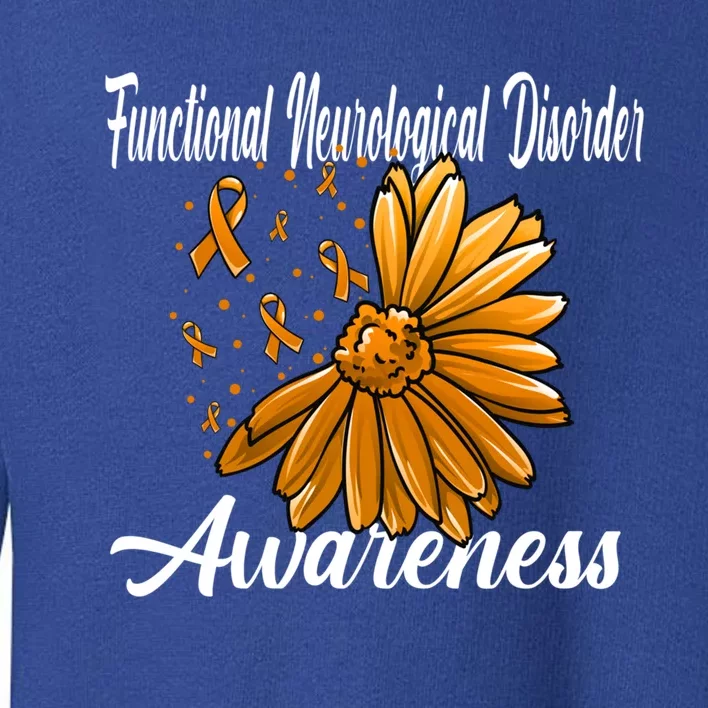 Functional Neurological Disorder Awareness Fnd Related Orang Gift Toddler Sweatshirt