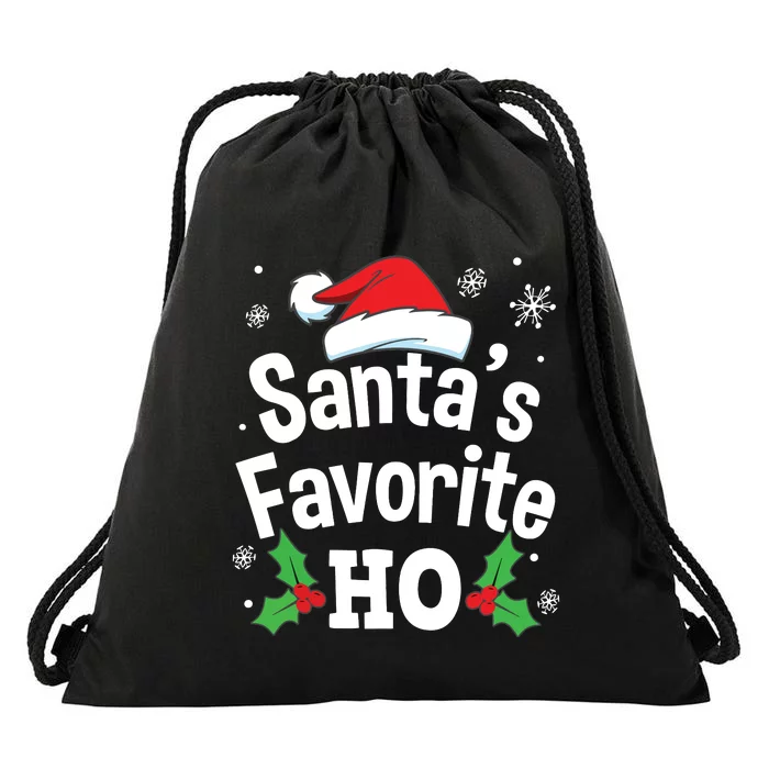 Funny Naughty Dirty Adult Pajama Christmas Drawstring Bag