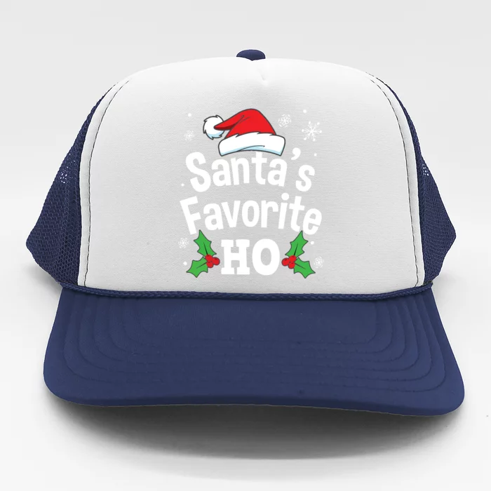 Funny Naughty Dirty Adult Pajama Christmas Trucker Hat