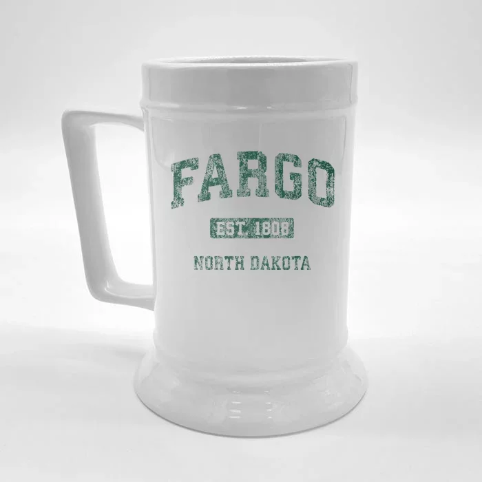 Fargo North Dakota Nd Front & Back Beer Stein