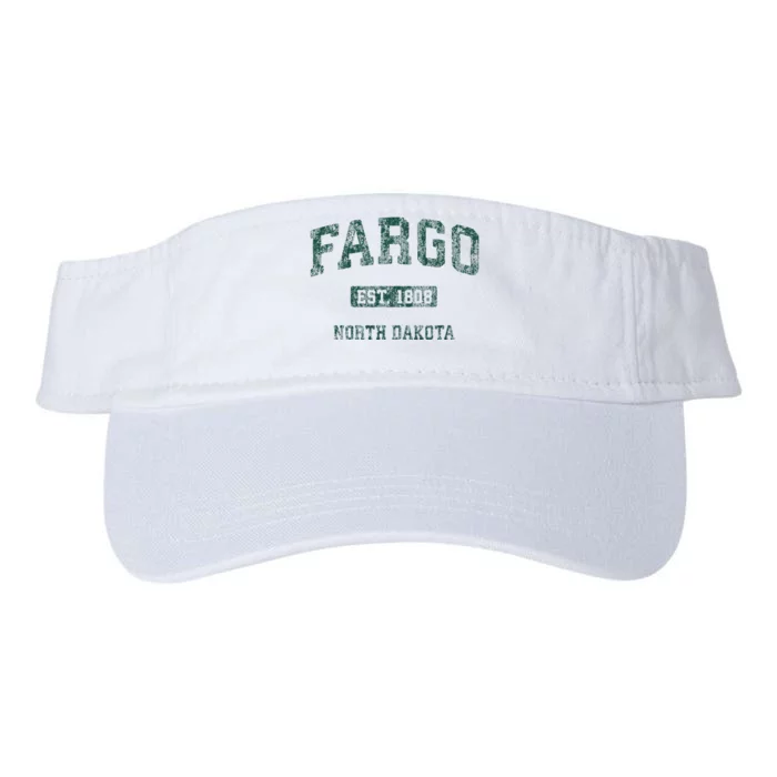 Fargo North Dakota Nd Valucap Bio-Washed Visor