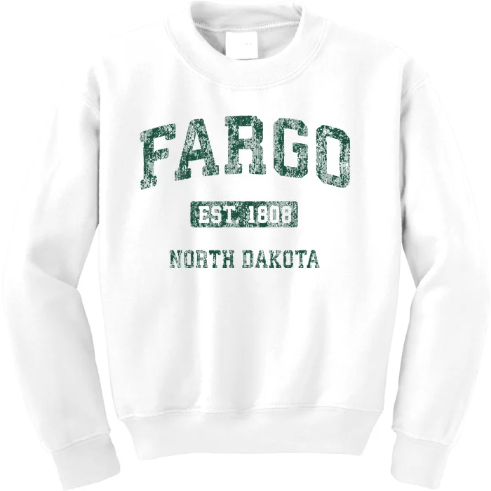 Fargo North Dakota Nd Kids Sweatshirt