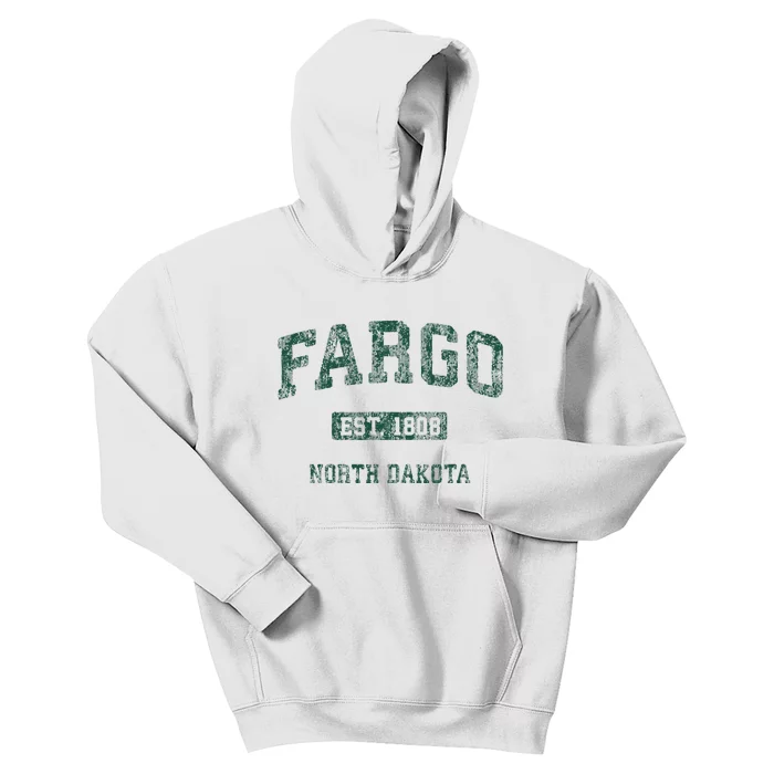 Fargo North Dakota Nd Kids Hoodie