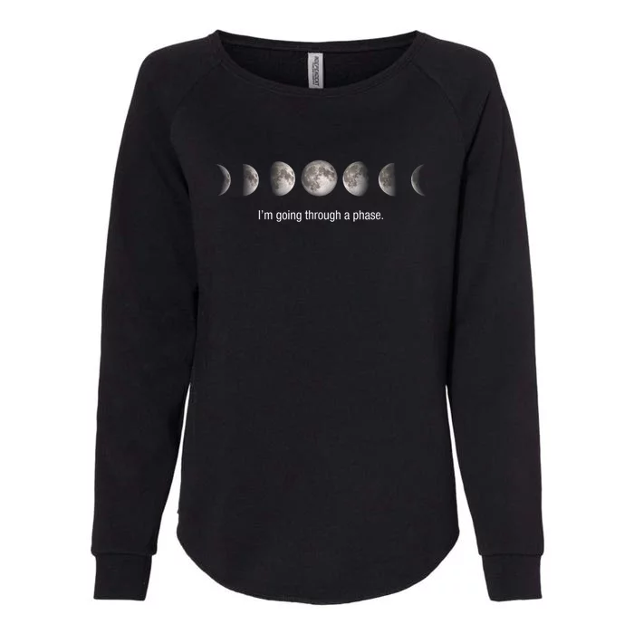 Funny Neil DeGrasse Gift Tyson Moon Phases Gift Womens California Wash Sweatshirt