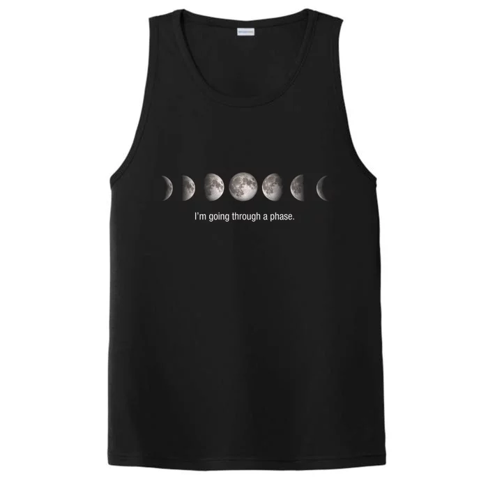 Funny Neil DeGrasse Gift Tyson Moon Phases Gift Performance Tank