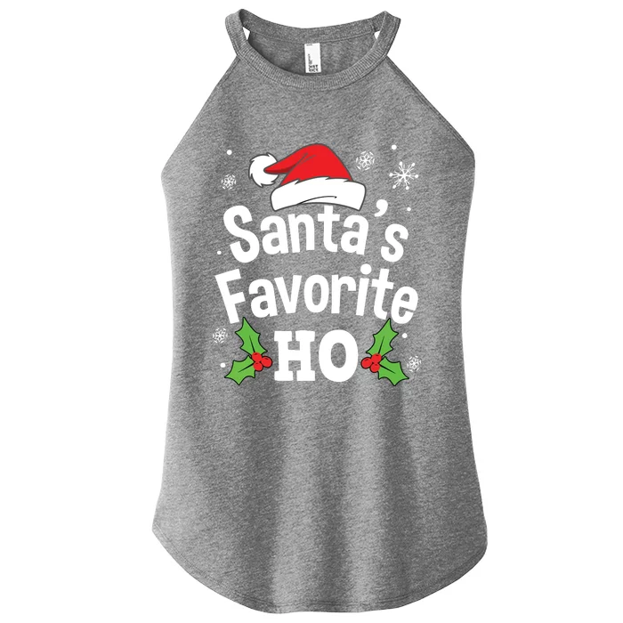 Funny Naughty Dirty Adult Pajama Christmas Women’s Perfect Tri Rocker Tank