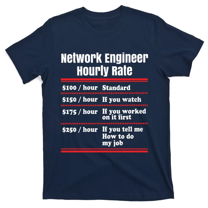 Funny Network Engineer Graphic Information Technology Gift T-Shirt