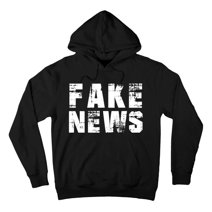 Fake News Election Keep America Great 2024 Trump Tall Hoodie