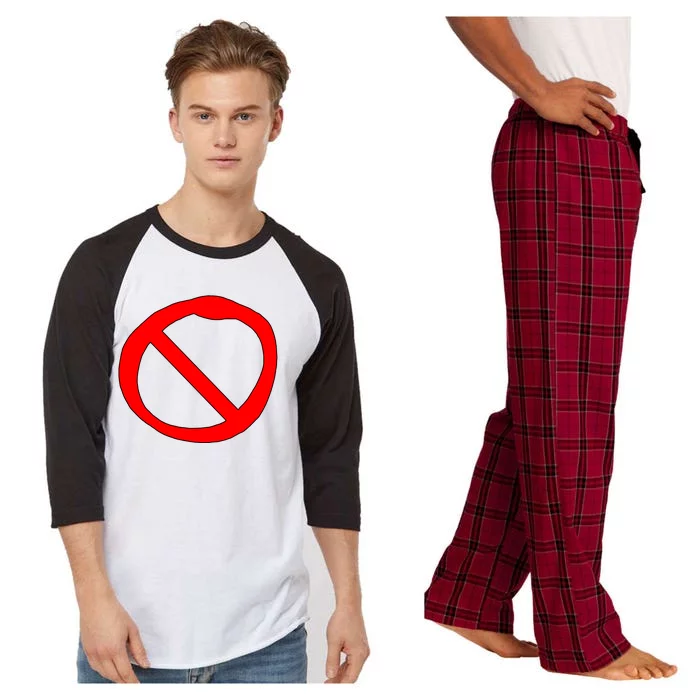 FNF Game Boyfriend Signature Raglan Sleeve Pajama Set