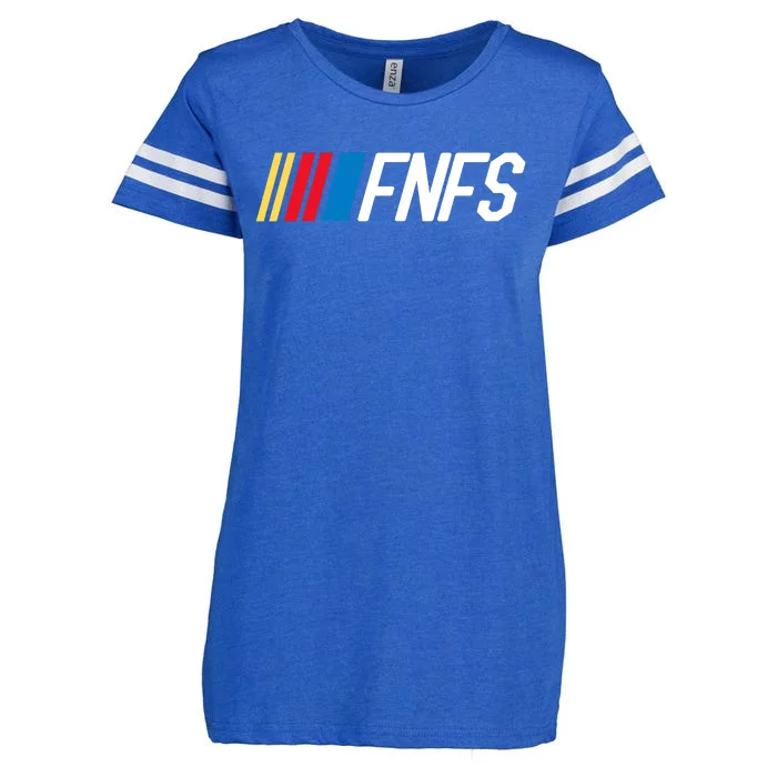 Fellas Need Fun Stories Funny Fnfs Party Enza Ladies Jersey Football T-Shirt