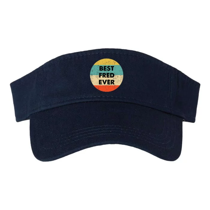 Fred Name Valucap Bio-Washed Visor