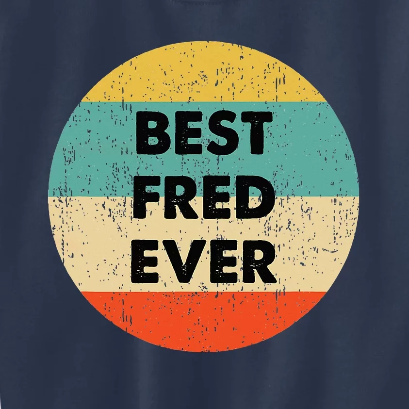 Fred Name Kids Sweatshirt