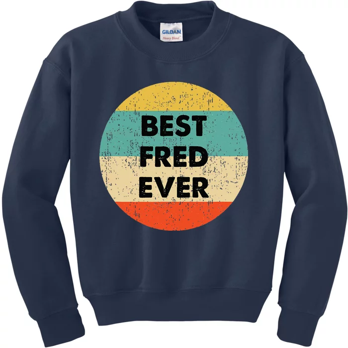 Fred Name Kids Sweatshirt