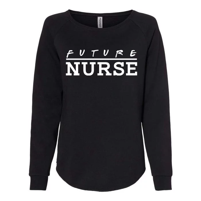 Future Nurse Womens California Wash Sweatshirt