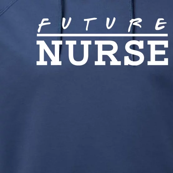 Future Nurse Performance Fleece Hoodie