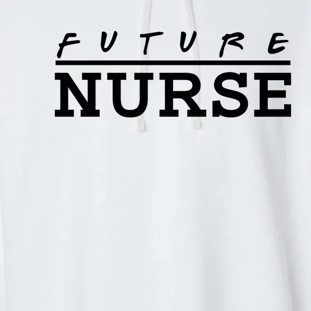 Future Nurse Garment-Dyed Fleece Hoodie