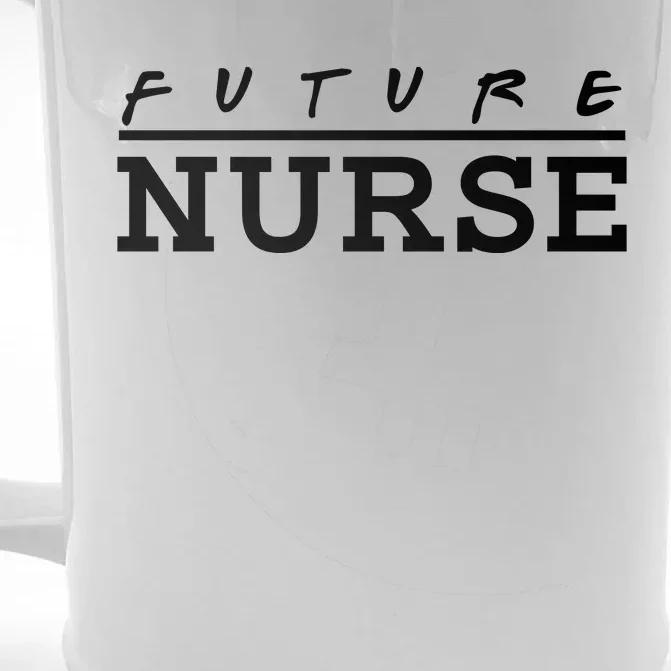 Future Nurse Front & Back Beer Stein