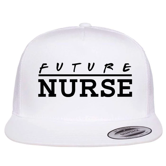 Future Nurse Flat Bill Trucker Hat