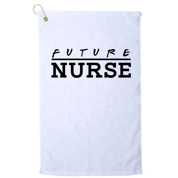 Future Nurse Platinum Collection Golf Towel