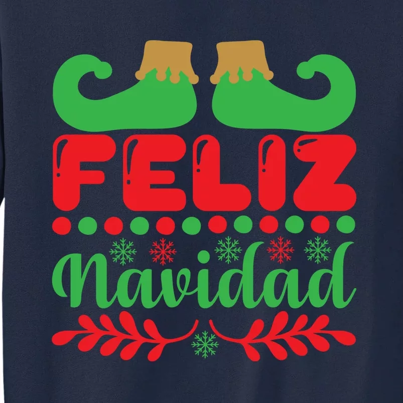 Feliz Navidad Tall Sweatshirt