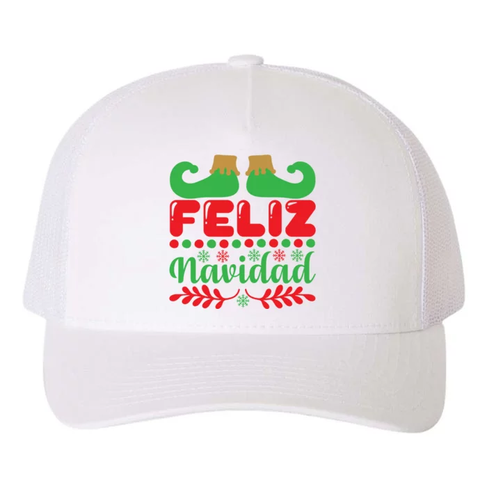 Feliz Navidad Yupoong Adult 5-Panel Trucker Hat