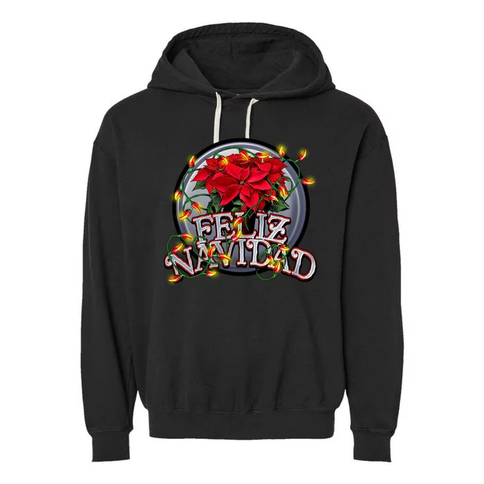 Feliz Navidad Garment-Dyed Fleece Hoodie