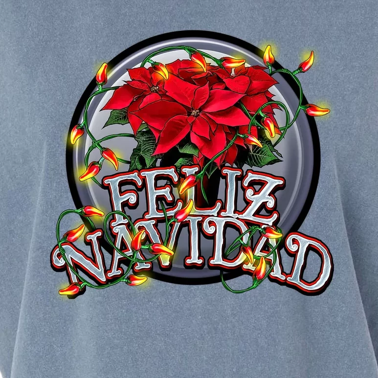 Feliz Navidad Garment-Dyed Women's Muscle Tee