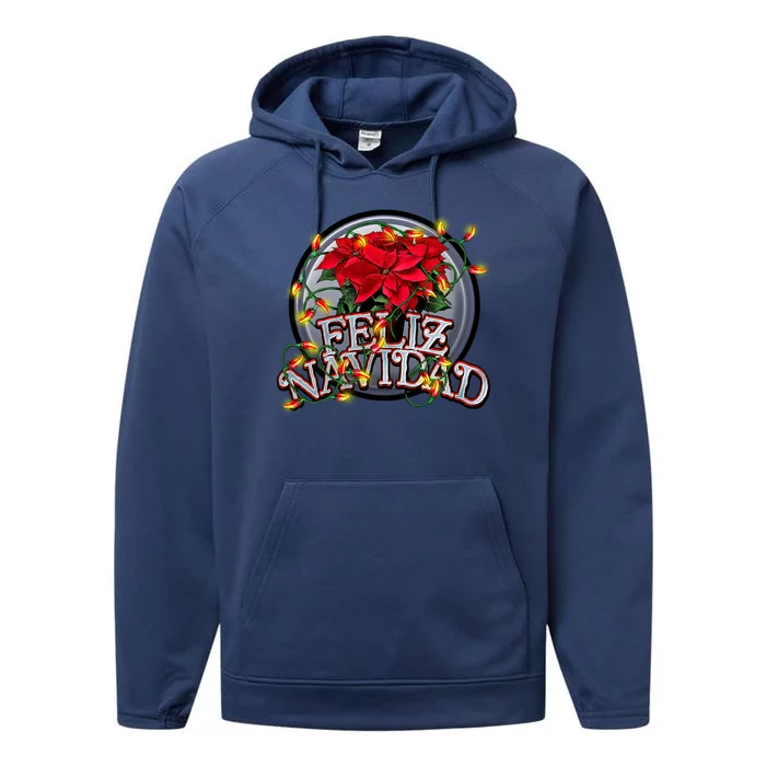 Feliz Navidad Performance Fleece Hoodie