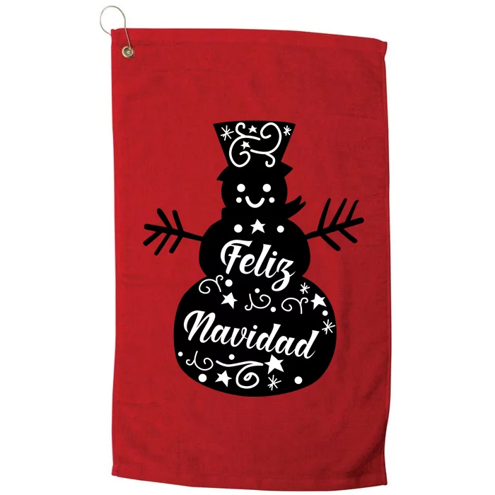 Feliz Navidad Platinum Collection Golf Towel