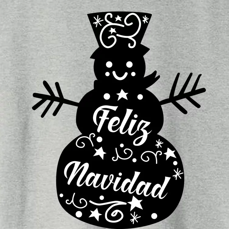 Feliz Navidad Women's Crop Top Tee