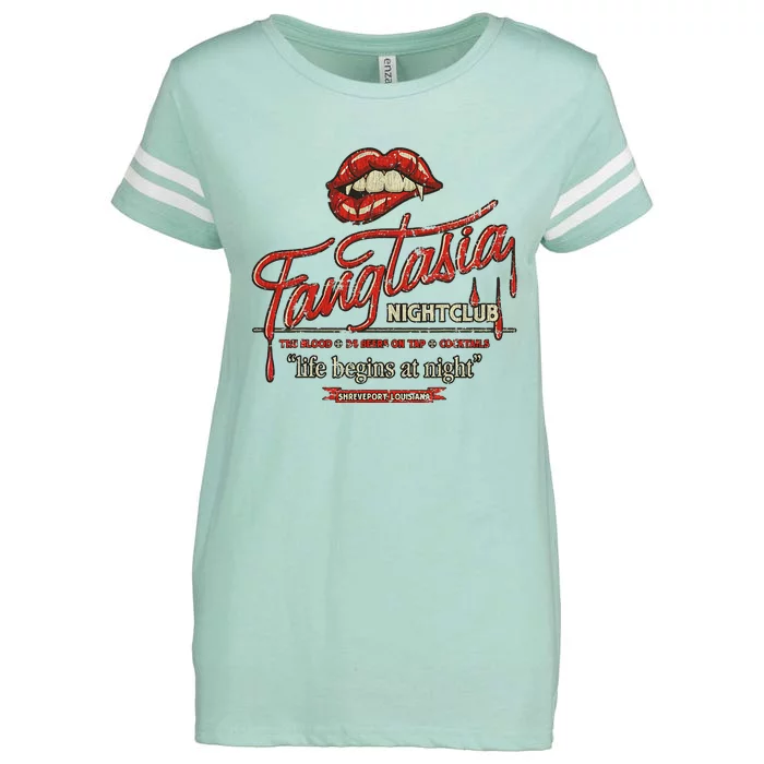 Fangtasia Nightclub Enza Ladies Jersey Football T-Shirt