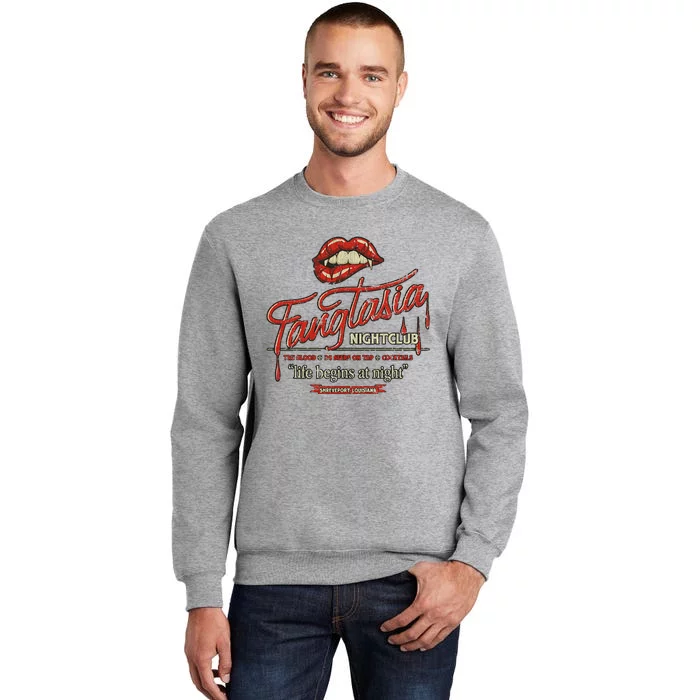 Fangtasia Nightclub Tall Sweatshirt