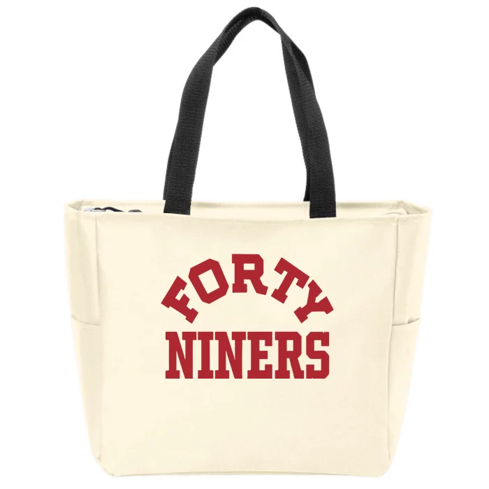 Forty Niners Zip Tote Bag