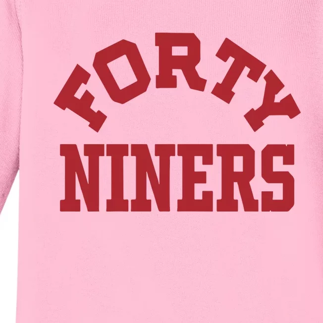 Forty Niners Baby Long Sleeve Bodysuit