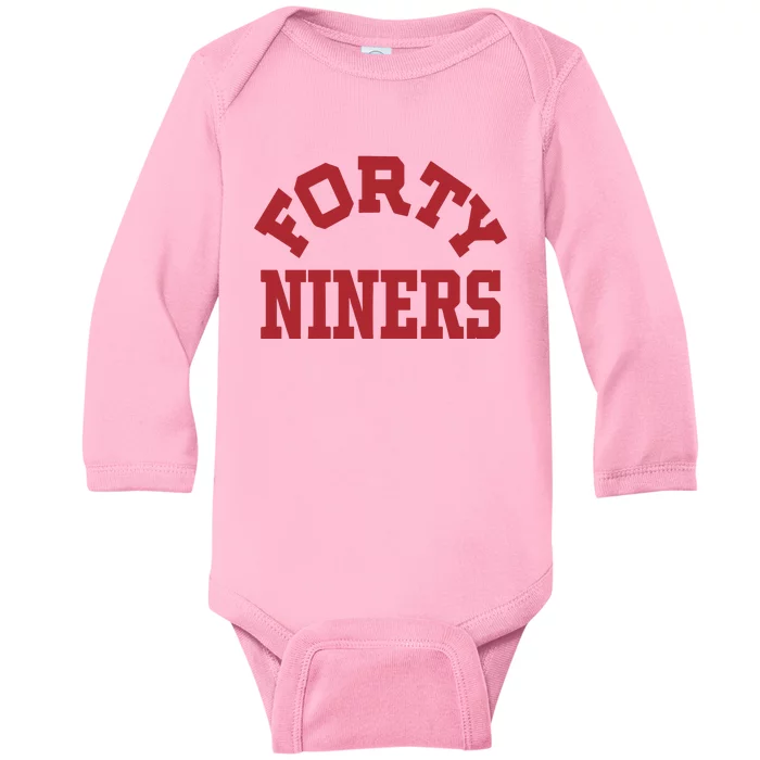 Forty Niners Baby Long Sleeve Bodysuit