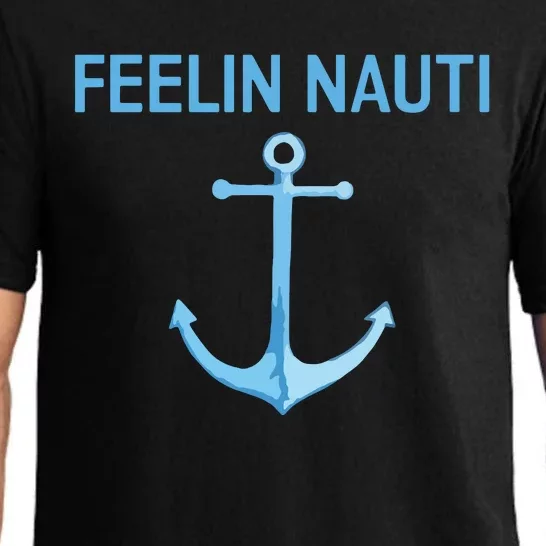 Feeling Nauti Funny Sailing Boating Pajama Set