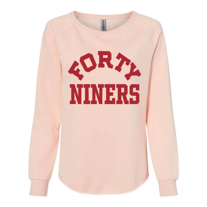 Forty Niners Womens California Wash Sweatshirt