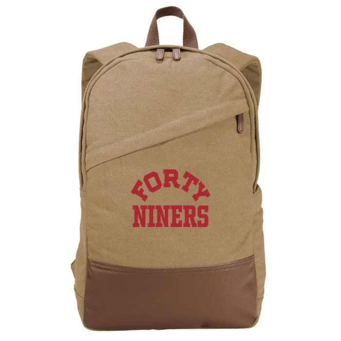 Forty Niners Cotton Canvas Backpack