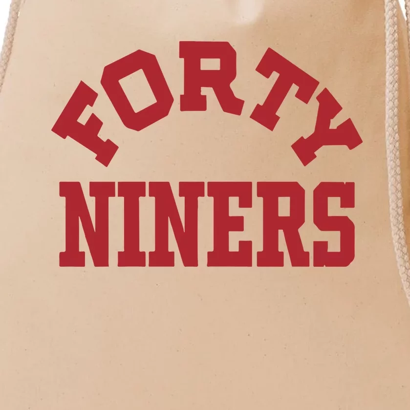 Forty Niners Drawstring Bag