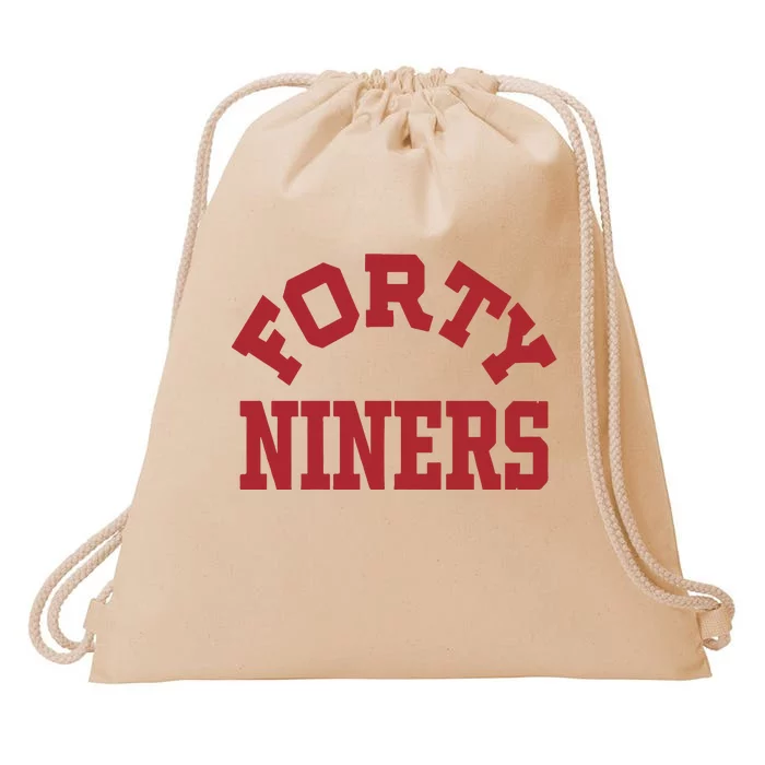 Forty Niners Drawstring Bag