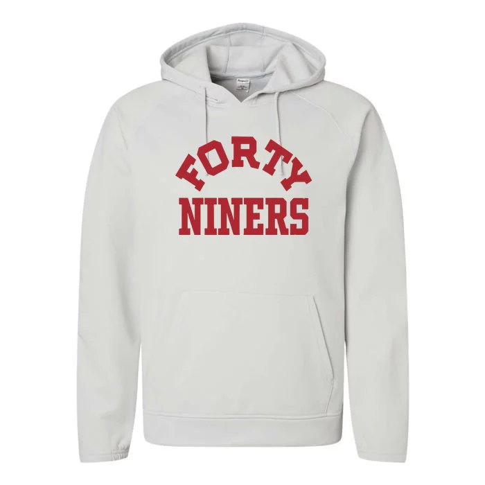 Forty Niners Performance Fleece Hoodie