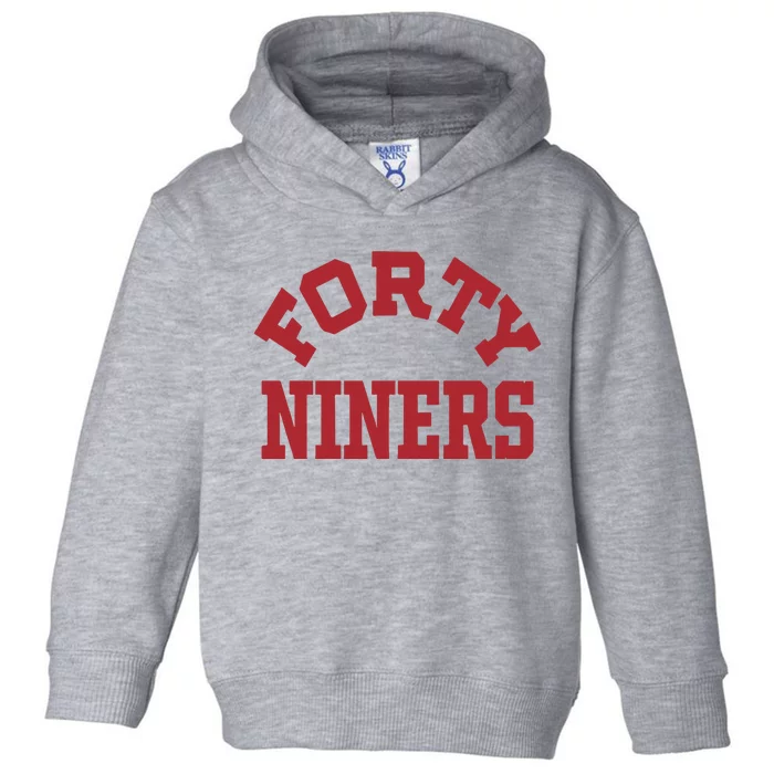 Forty Niners Toddler Hoodie